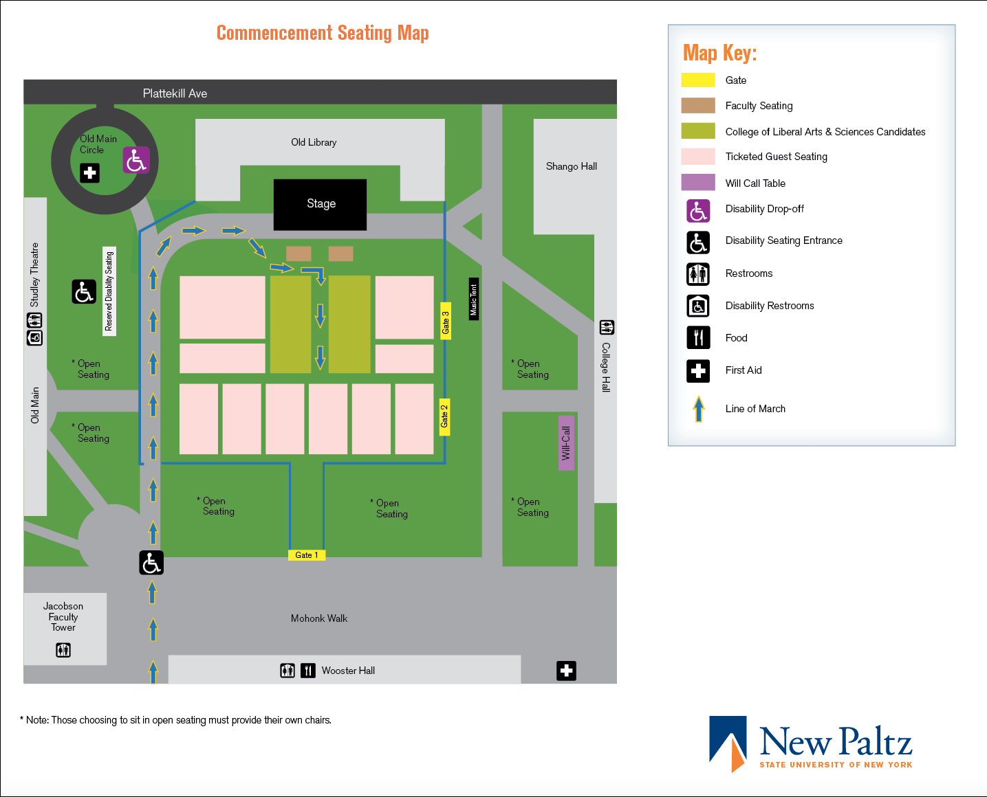 2017 Maps SUNY New Paltz